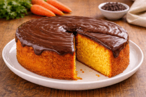 Bolo de Cenoura Fofinho: Receita Simples com Cobertura de Chocolate